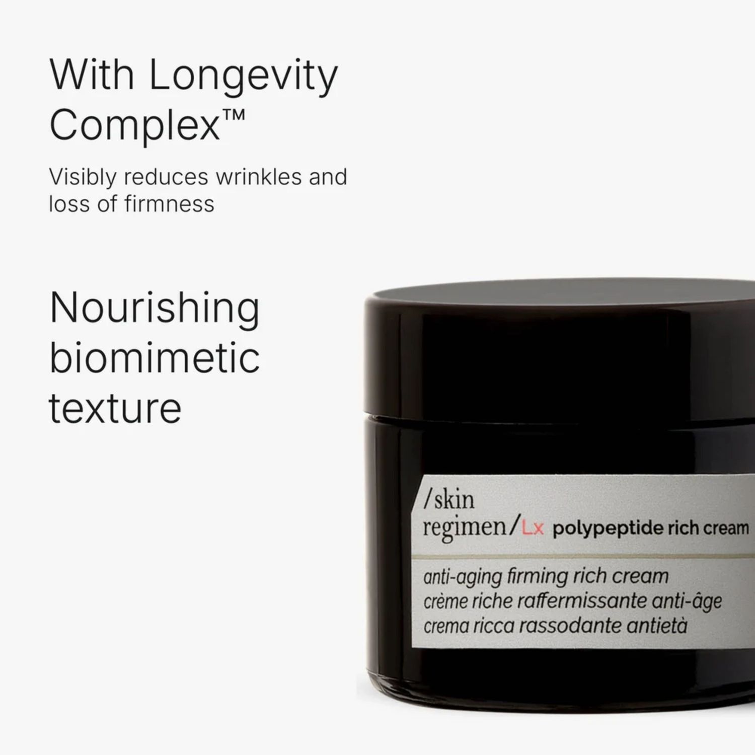 Skin Regimen LX Polypeptide Rich Cream | Comfort Zone Anti-Aging