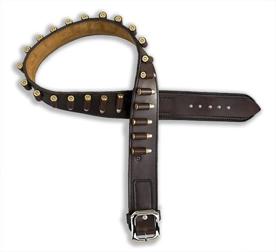 Authentic Western Belt Unlined w/ Pull Through Loop