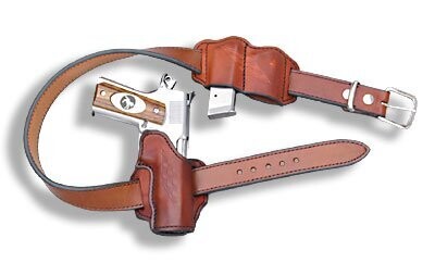 Semi-Automatic Leather Holster Complete System (OWB)