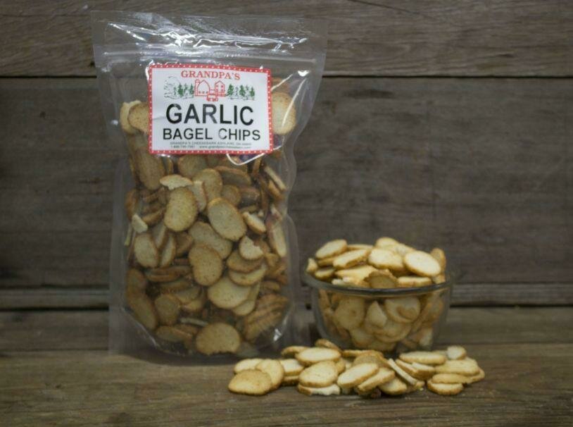 Garlic Bagel Chips