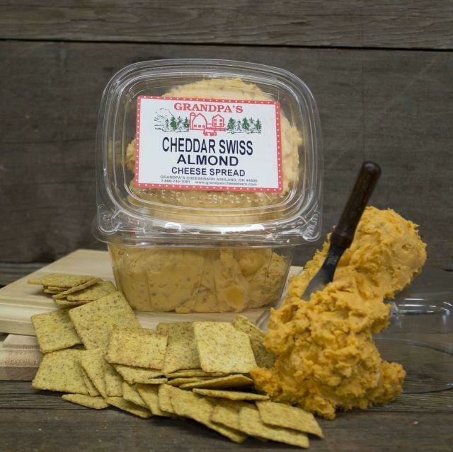 Cheddar Swiss Almond Cheese Spread Cheddar Swiss Almond Cheese Spread