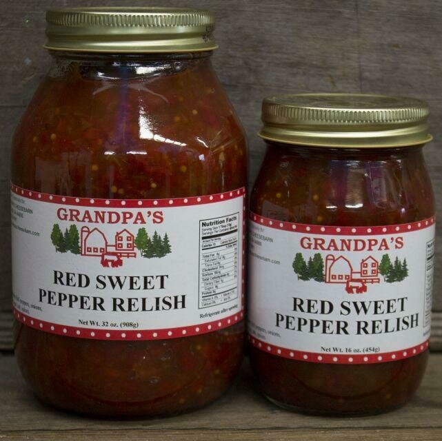 Sweet Red Pepper Relish
