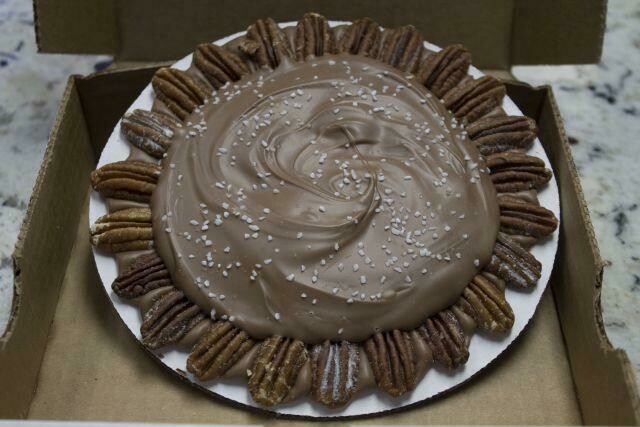 Giant Pecan Sea Salt Turtle