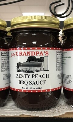 Zesty Peach BBQ Sauce