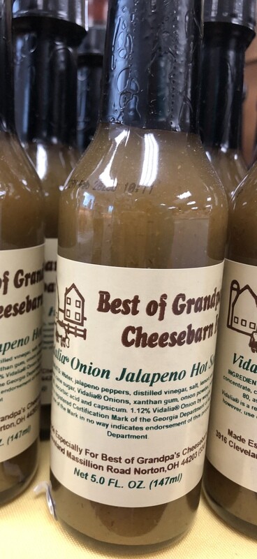 Vidalia Onion Jalapeno Hot Sauce