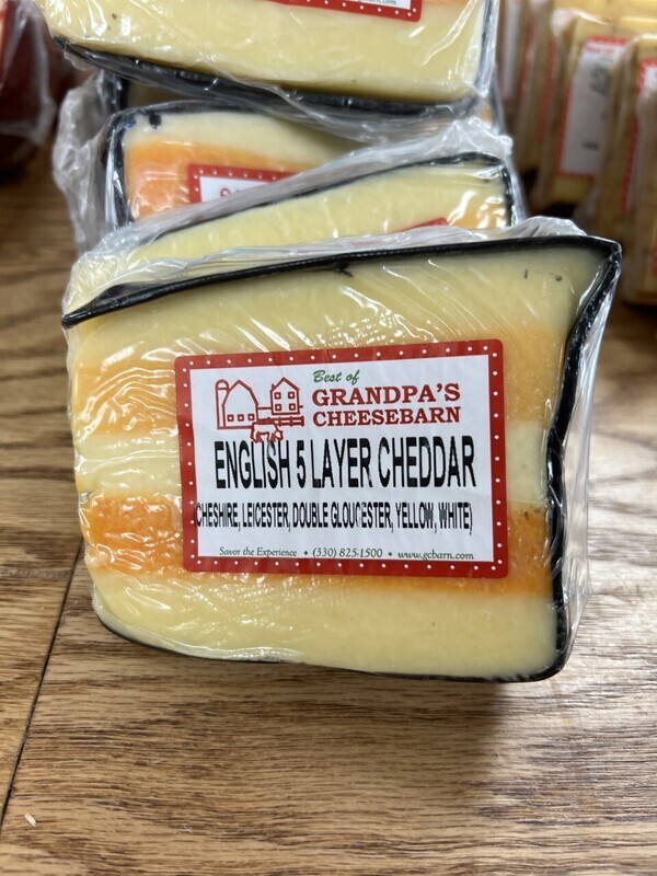 5 Layer English Cheddar Cheese