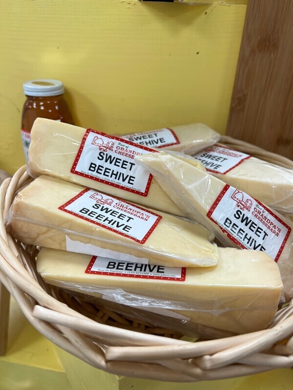 Sweet Beehive Cheddar Cheese
