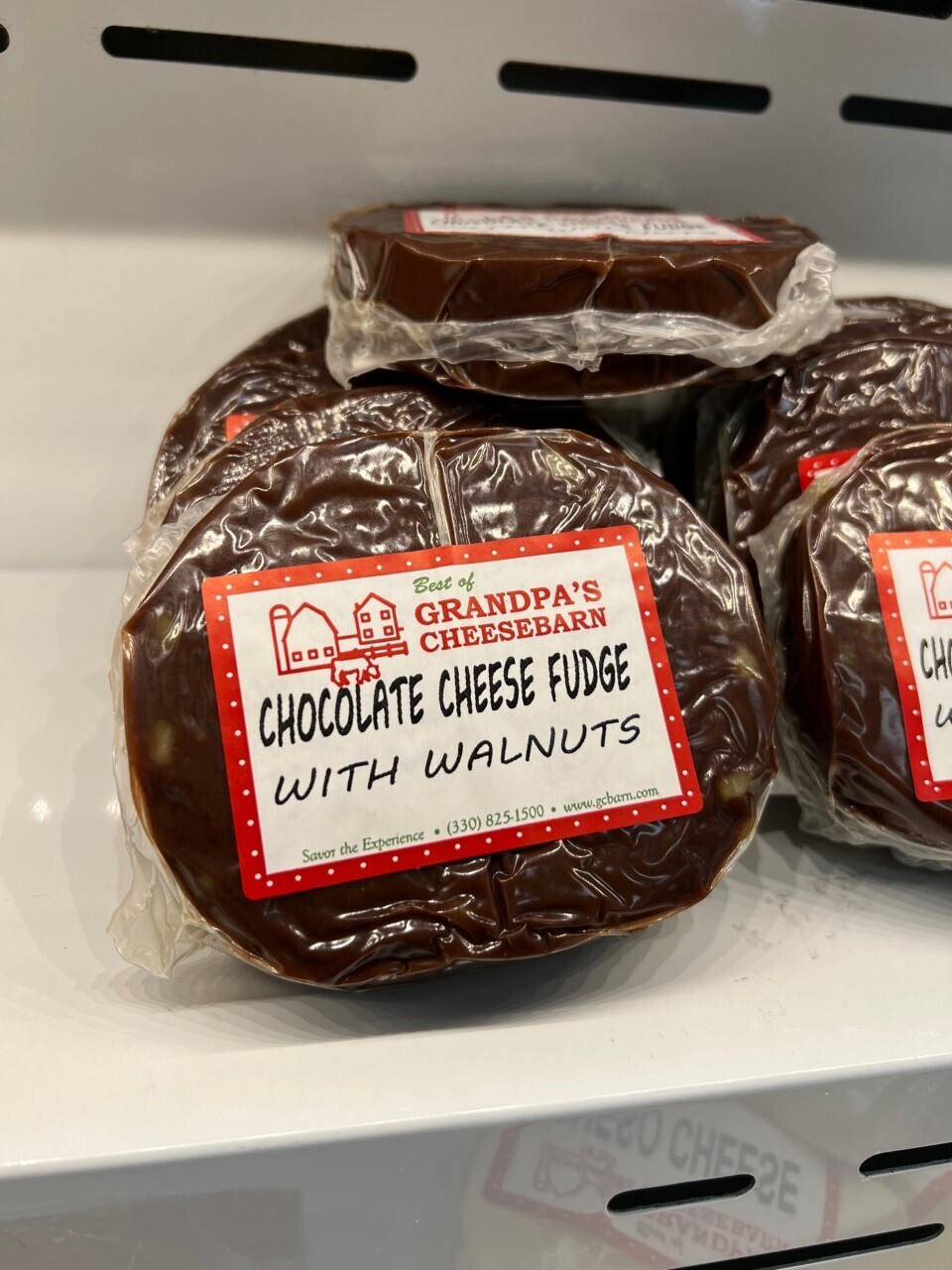 Chocolate Cheese with Walnuts