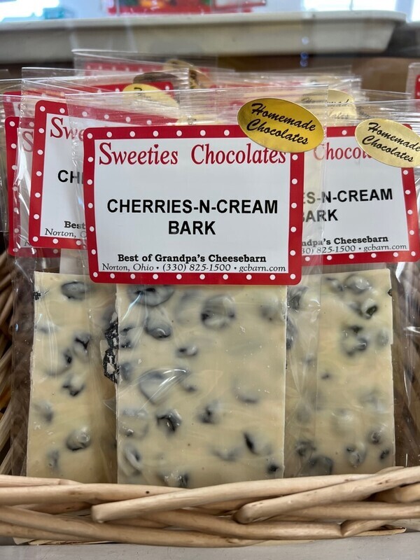Cherries-N-Cream Bark