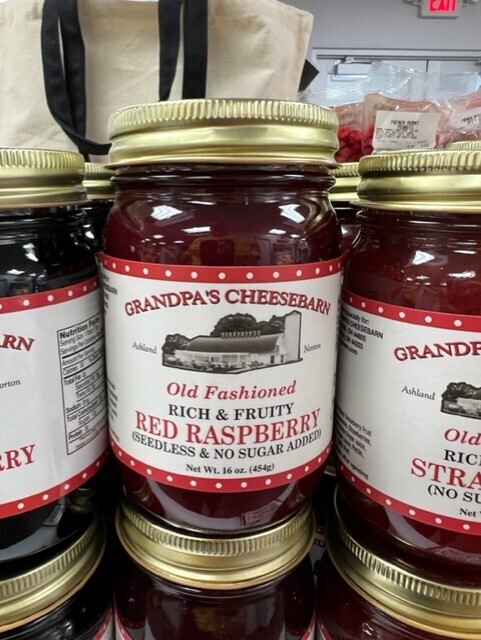 Seedless/ No Sugar Added Red Raspberry Jam