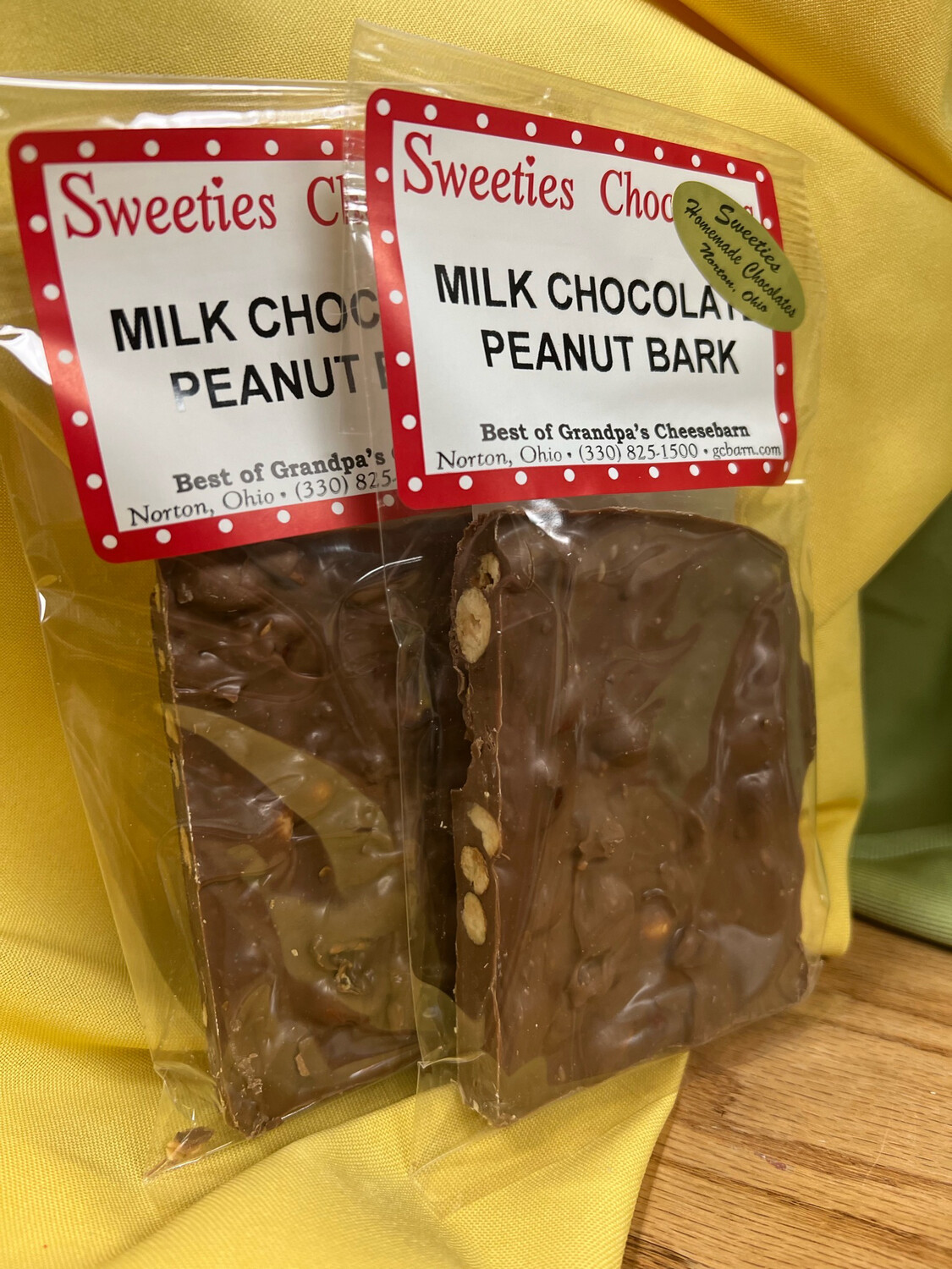 Milk Chocolate Peanut Bark