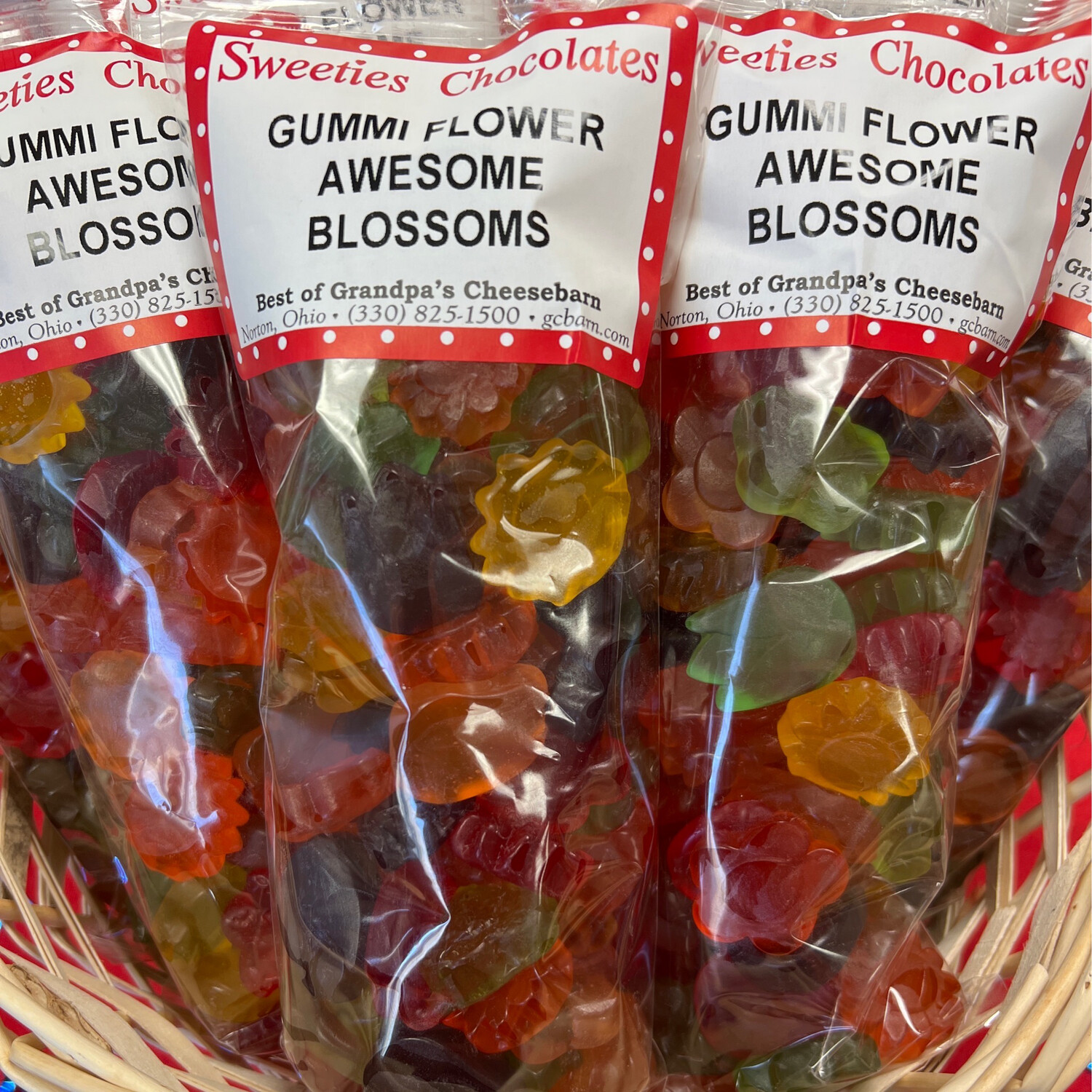 SweetGourmet Awesome Blossoms Spring Flower Gummy Candy | 2 Pounds