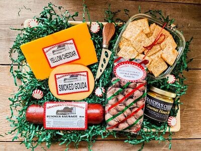 For IN-STORE PURCHASES ONLY Grandpa's Cheesebarn Gift Card with FREE Postage
