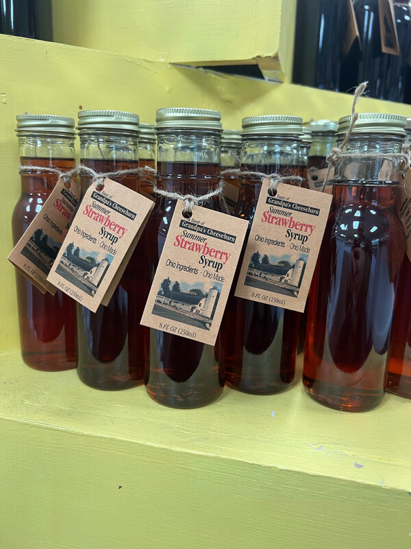 Summer Strawberry Syrup