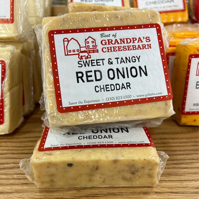 Sweet & Tangy Red Onion Cheddar