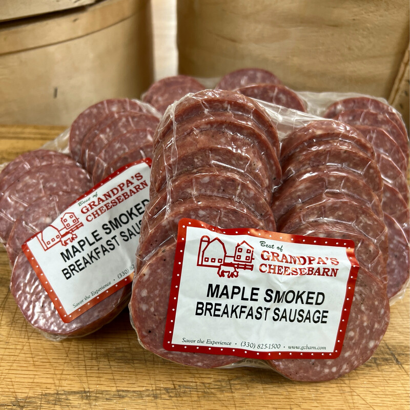 Maple Smoked Breakfast Sausage Patties