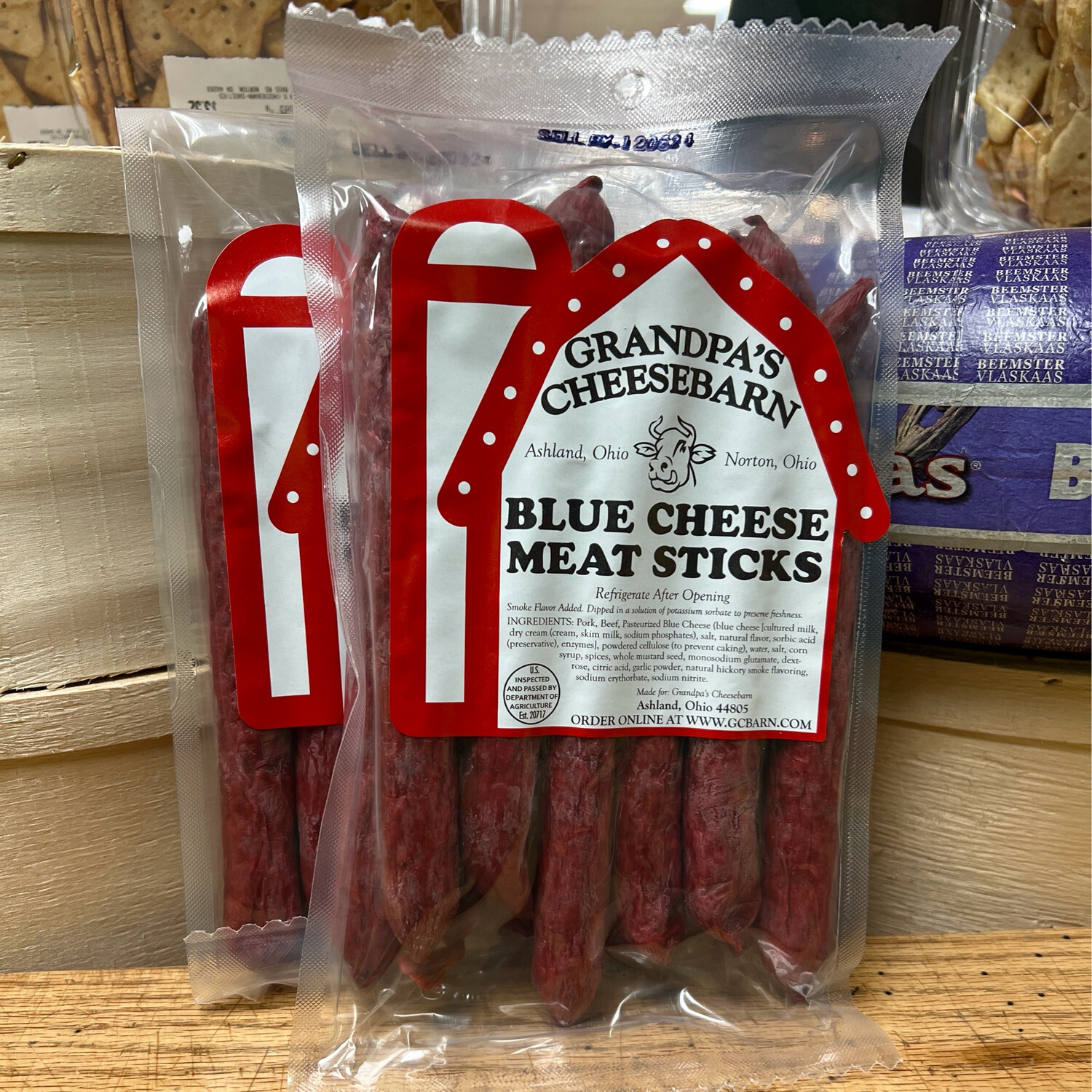 Blue Cheese Meat Sticks