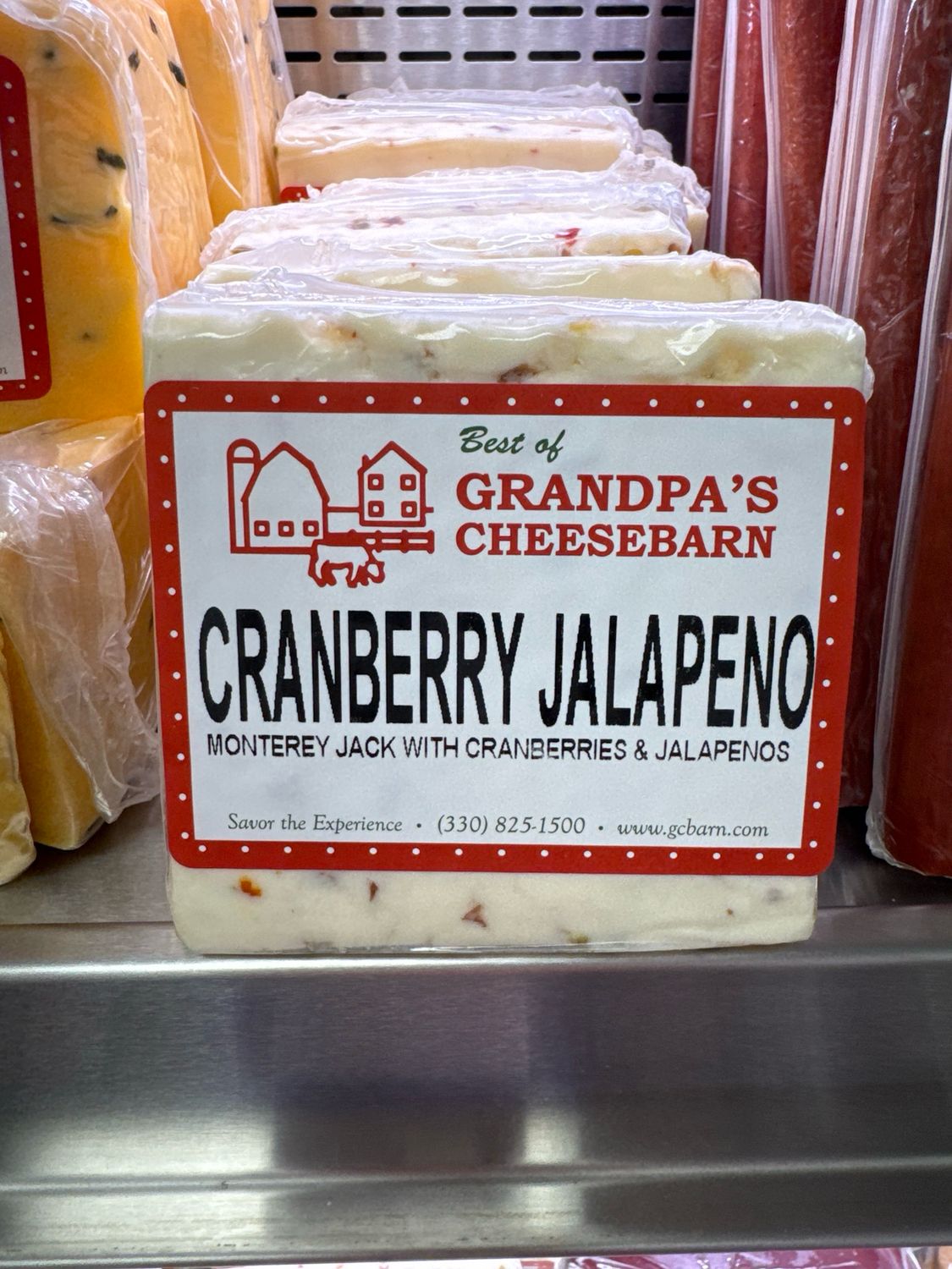Cranberry Jalapeno Cheddar