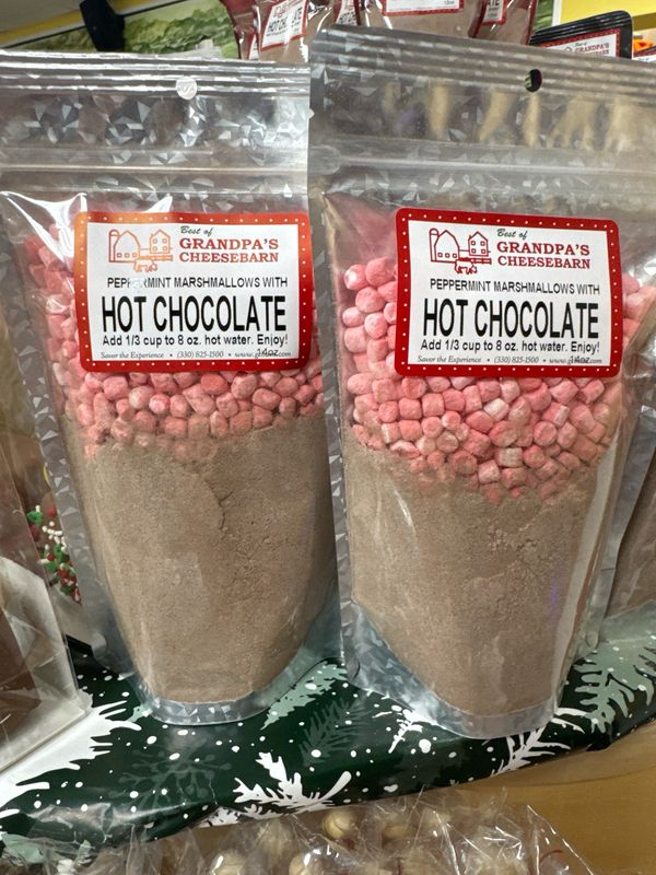 Peppermint Marshmallows With Hot Chocolate