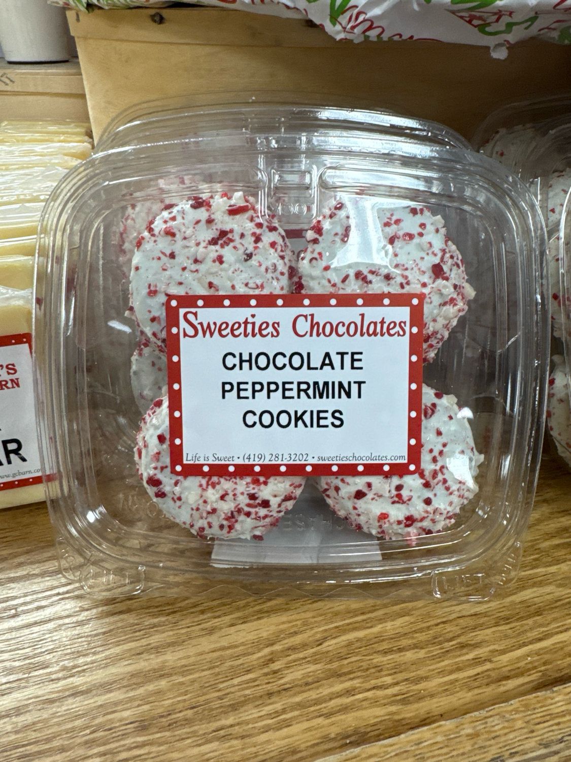 Chocolate Peppermint Cookies