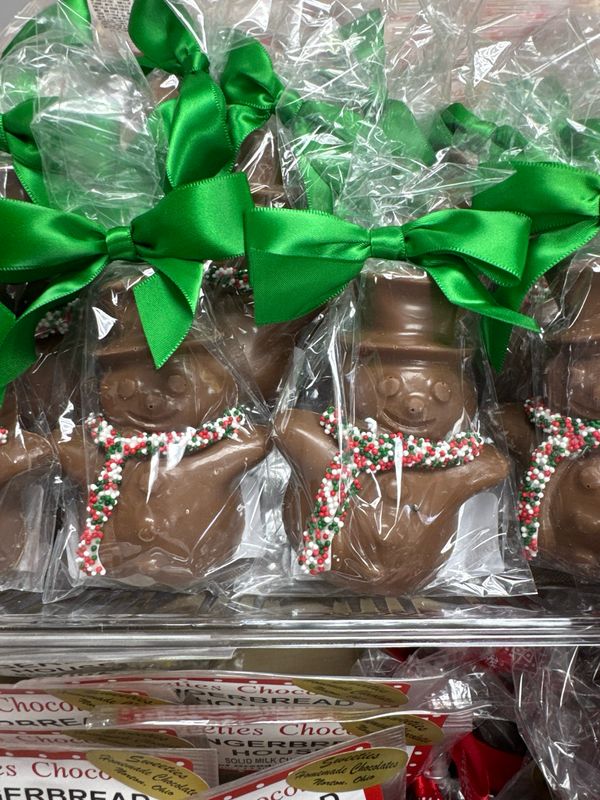 Milk Chocolate Snowman