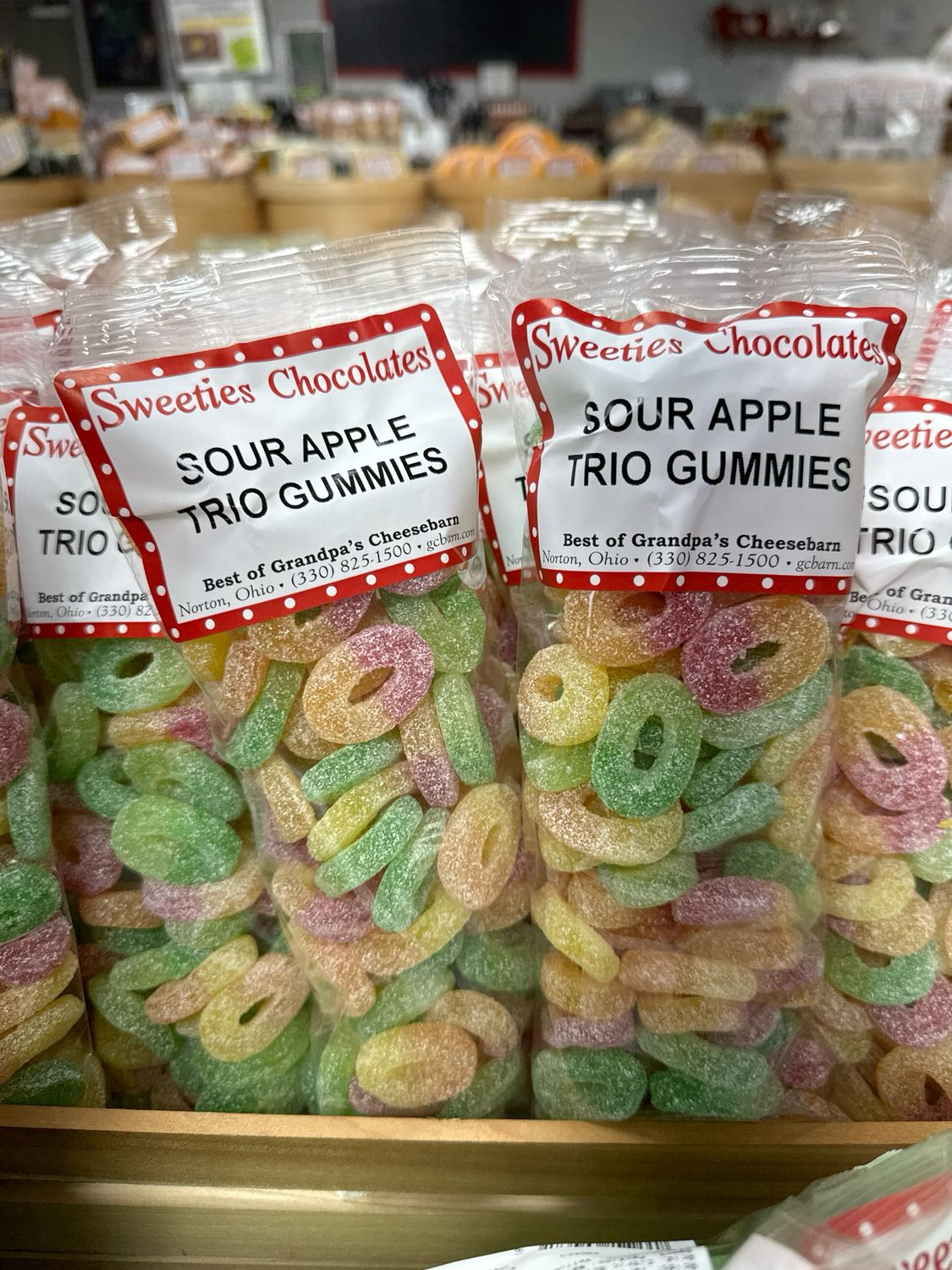 Sour Apple Trio Gummies