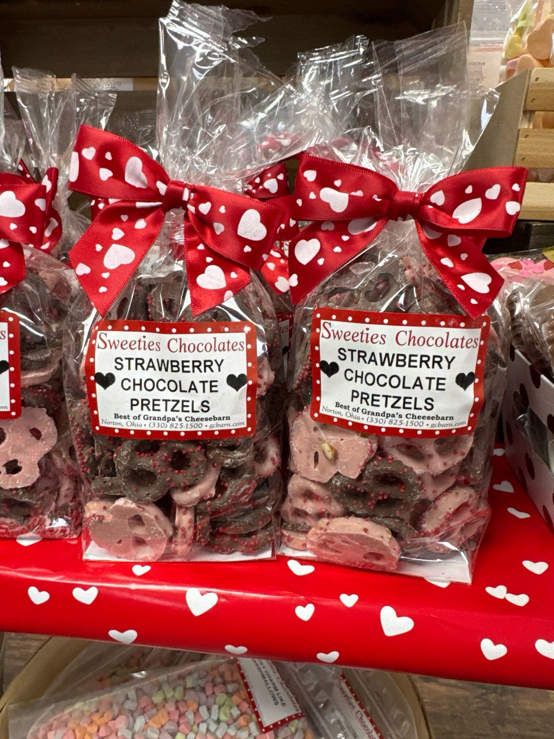 Strawberry Chocolate Pretzels