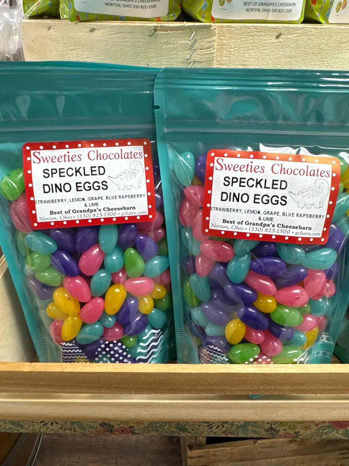 Speckled Dino Eggs