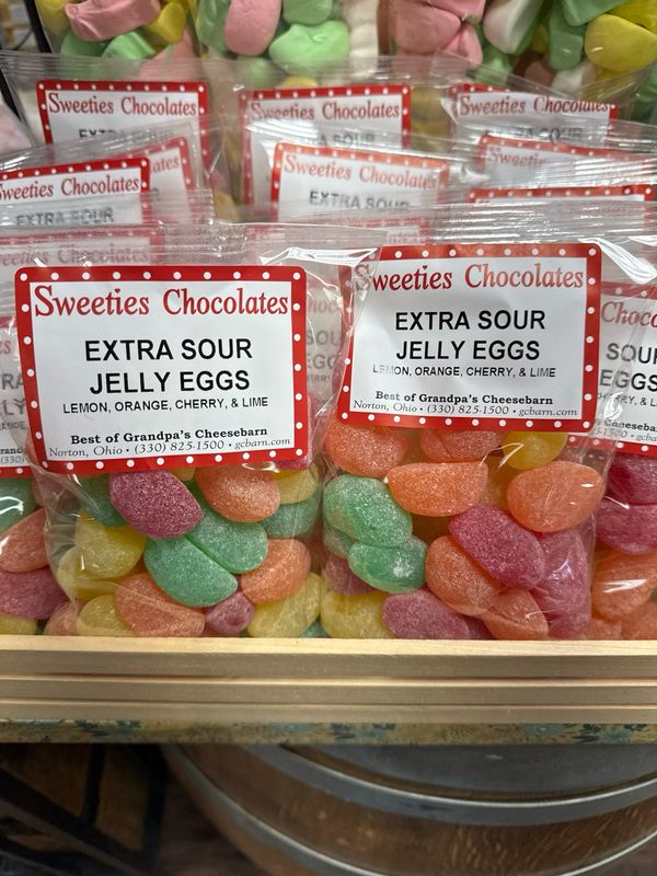 Extra Sour Jelly Eggs