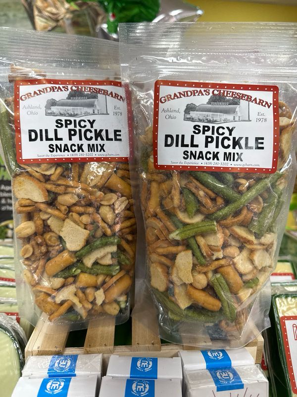 Spicy Dill Pickle Snack Mix