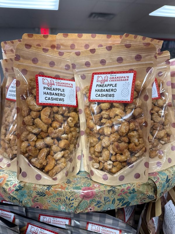 Pineapple Habanero Cashews