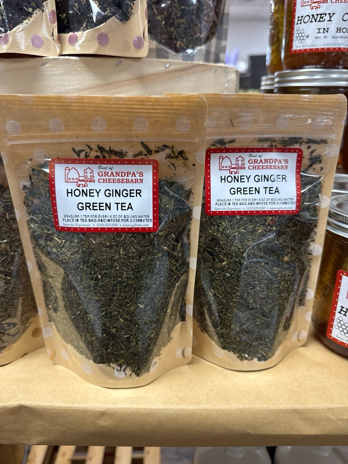 Honey Ginger Green Tea