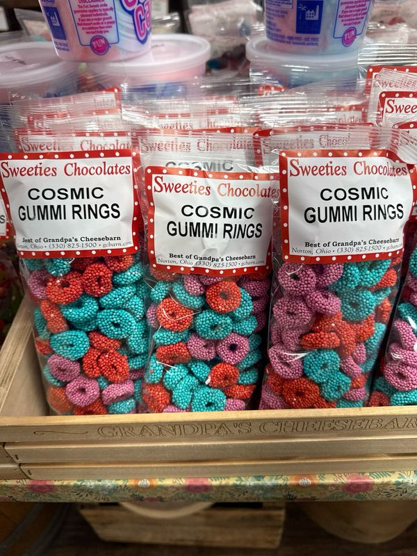 Cosmic Gummi Rings