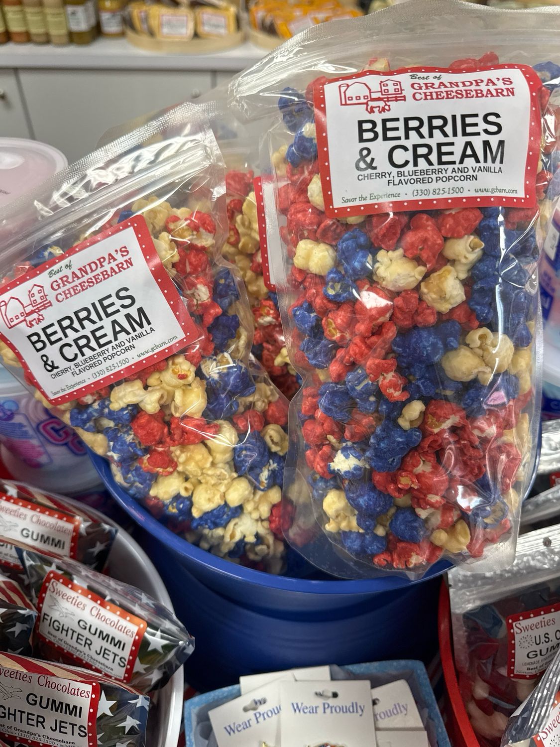 Berries & Cream Popcorn