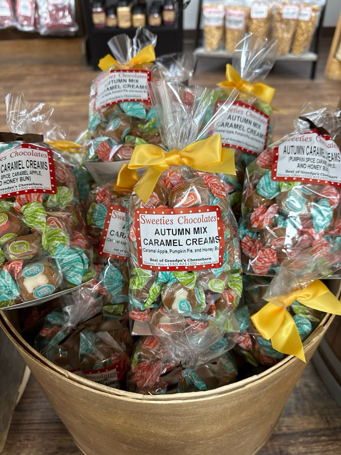 Autumn Caramel Creams