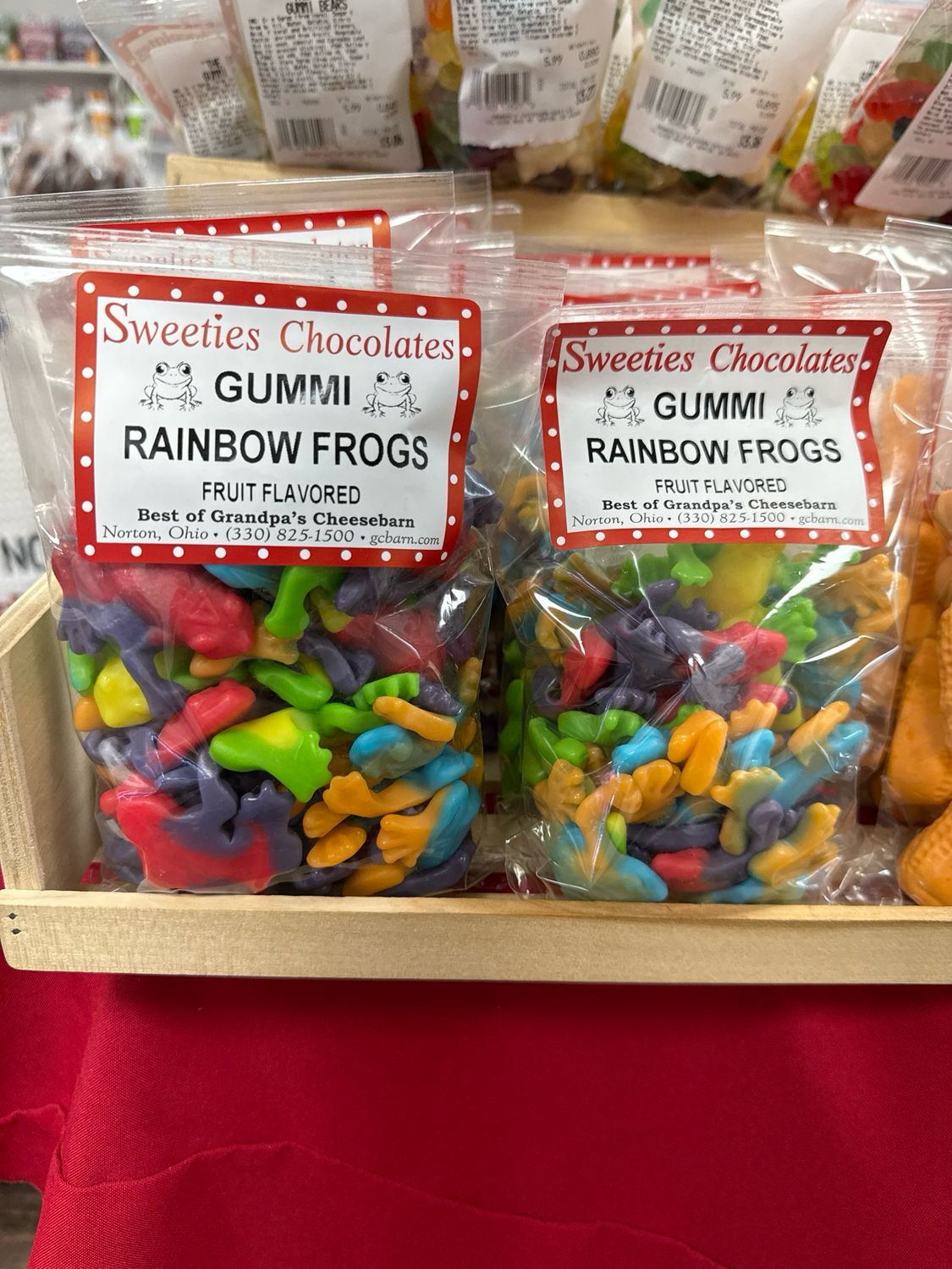 Gummi Rainbow Frogs