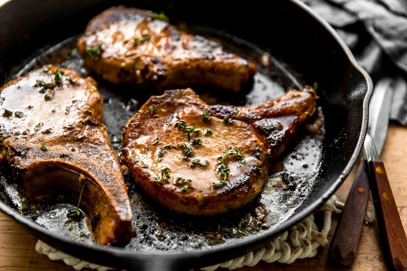 Bone-in Pork Chops - approx. 1lb-2lbs