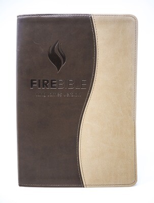 King James Version (KJV) Duo Brown/Rust PU Cover King James Version (KJV) Duo Brown/Rust PU Cover