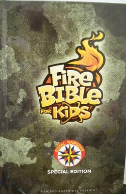FireBible for Kids Royal Rangers Edition (NIV) Camo Hardcover FireBible for Kids Royal Rangers Edition (NIV) Camo Hardcover