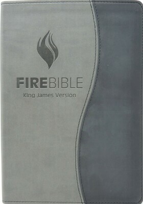 King James Version (KJV) Duo Black/Grey PU Cover King James Version (KJV) Duo Black/Grey PU Cover