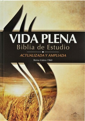 Spanish - Reina-Valera 1960 (RVR) (Biblia de Estudio de la Vida Plena) Printed Hardcover Spanish - Reina-Valera 1960 (RVR) (Biblia de Estudio de la Vida Plena) Printed Hardcover