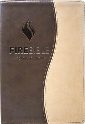 King James Version (KJV) Duo Brown/Rust PU Cover King James Version (KJV) Duo Brown/Rust PU Cover
