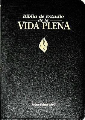 Spanish - Reina-Valera 1960 (RVR) (Biblia de Estudio de la Vida Plena) Black Bonded Leather Spanish - Reina-Valera 1960 (RVR) (Biblia de Estudio de la Vida Plena) Black Bonded Leather