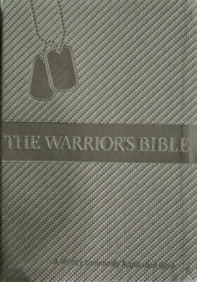 Warriors Bible (NKJV) Gunmetal PU Cover Warriors Bible (NKJV) Gunmetal PU Cover