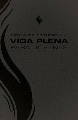 Spanish Student Edition (RVR - Biblia de estudio de la vida plena para jovenes, piel negro) Black Imitation Leather Cover Spanish Student Edition (RVR - Biblia de estudio de la vida plena para jovenes, piel negro) Black Imitation Leather Cover