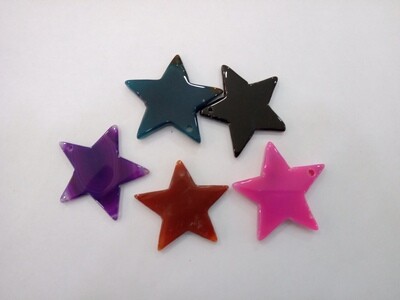 Ágata perforada estrella