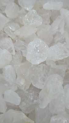 Cuarzo cristal rustico por 100grs (Piezas grandes)