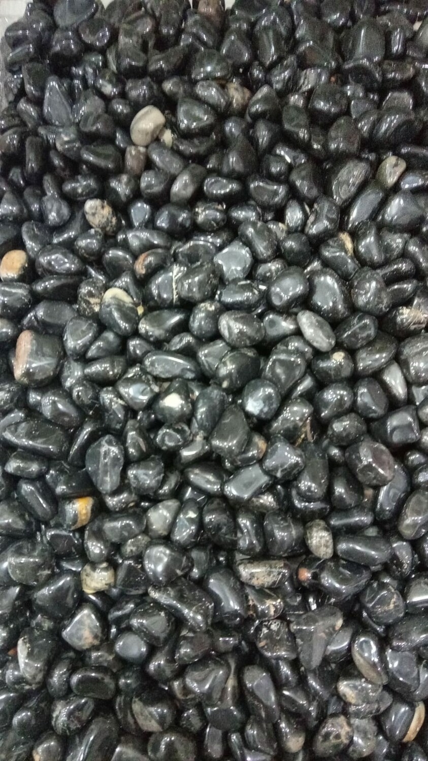 Onix negro rolado x 100grs