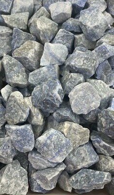 Cuarzo azul en bruto por 100grs
