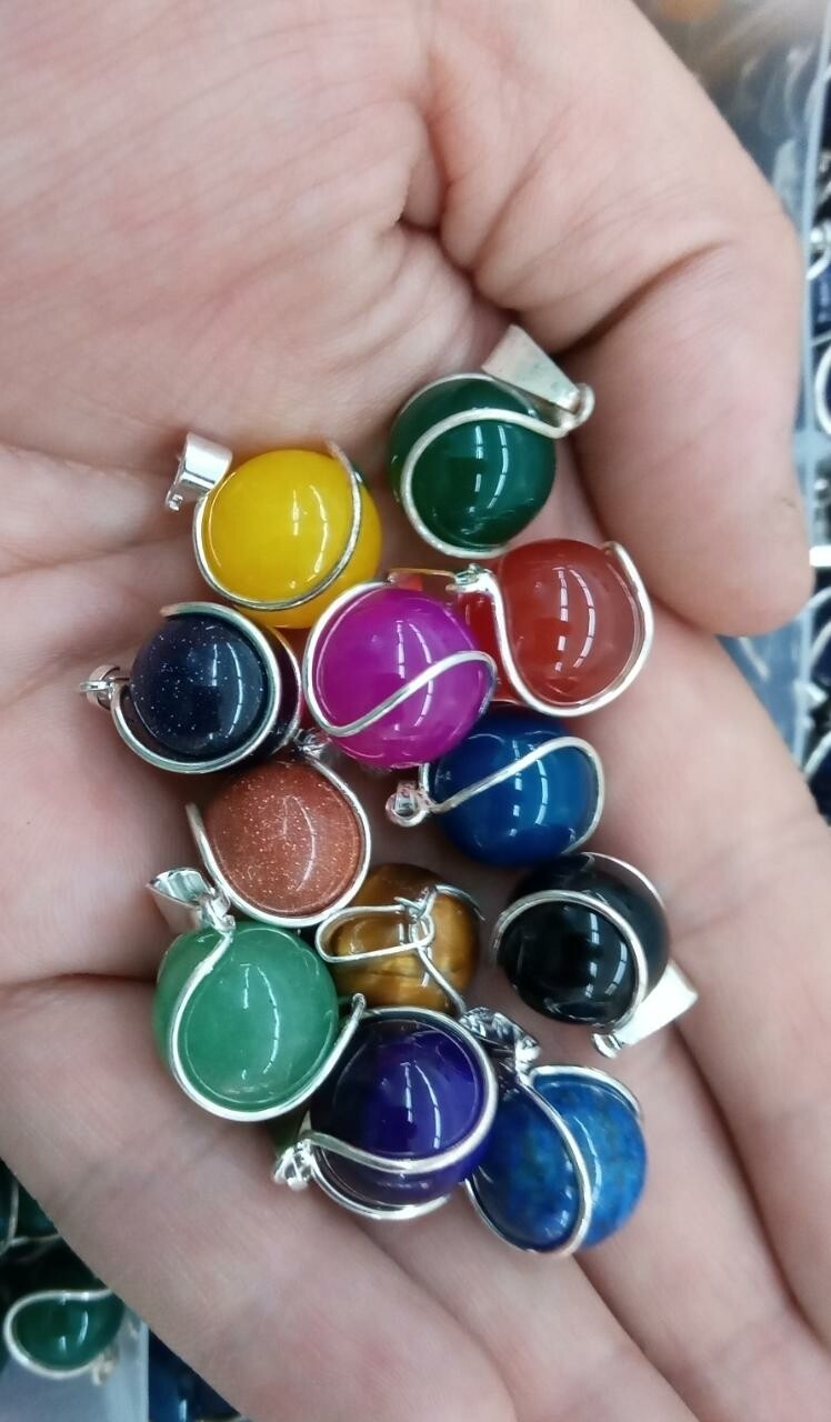 Dije bolita 14mm